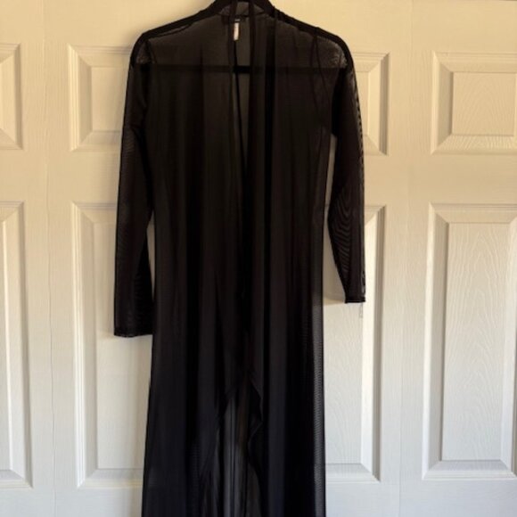 Objex Black Mesh Cover-Up Size Medium - Picture 2 of 3